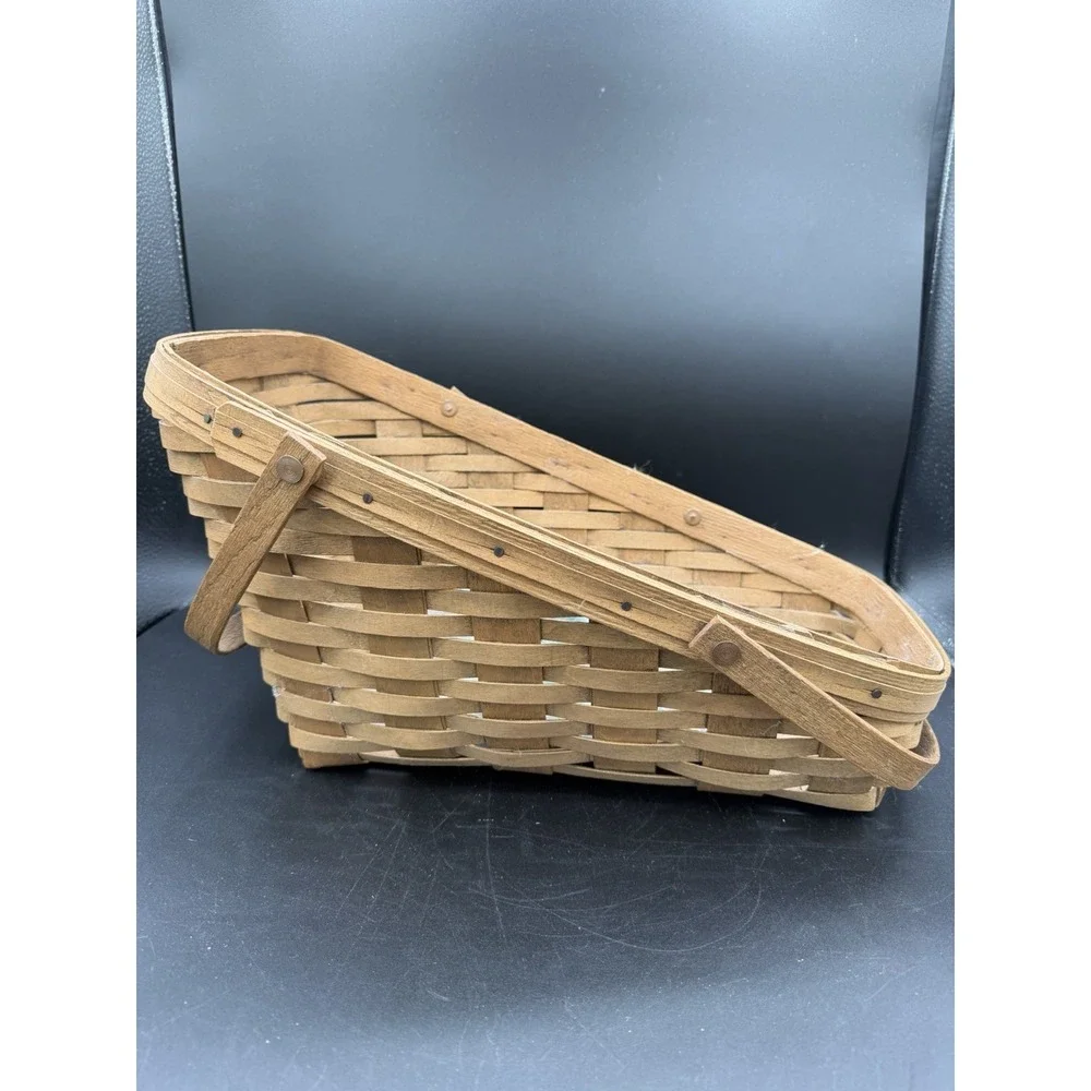 Longaberger 1983 Large Vegetable Basket 🧺🥕 w/ NIP Liner • Early Collectible
